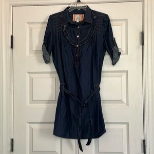 Chelsea & Violet denim dress. Size large.
